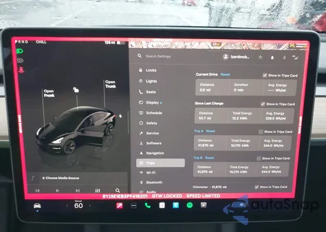 2023 Tesla Model 3 Long Range Dual Motor All-Wheel Drive из США, поврежденный, VIN 5YJ3E1EB3PF416201